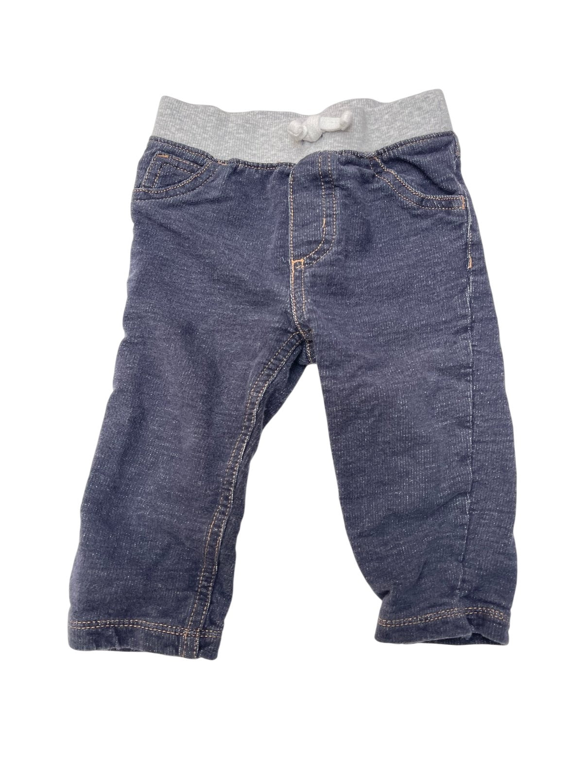 Carter's Dark Wash Pull-On Pants 12M