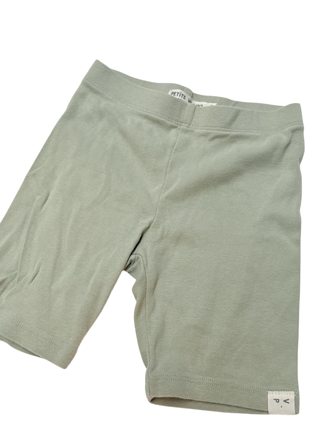 Petits Vilains Sage Green Biker Shorts 4/5