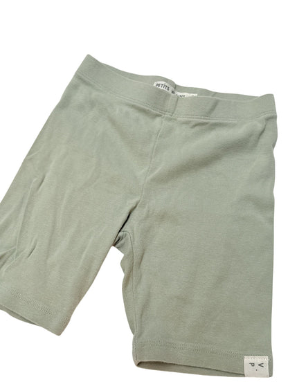 Petits Vilains Sage Green Biker Shorts 4/5