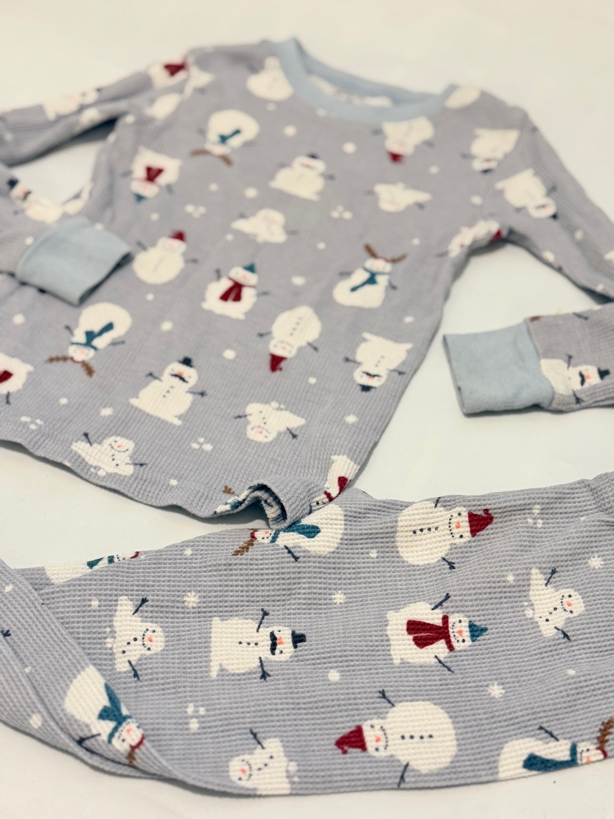 Carter's Snowman Thermal Pajama Set 4T
