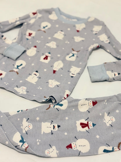 Carter's Snowman Thermal Pajama Set 4T