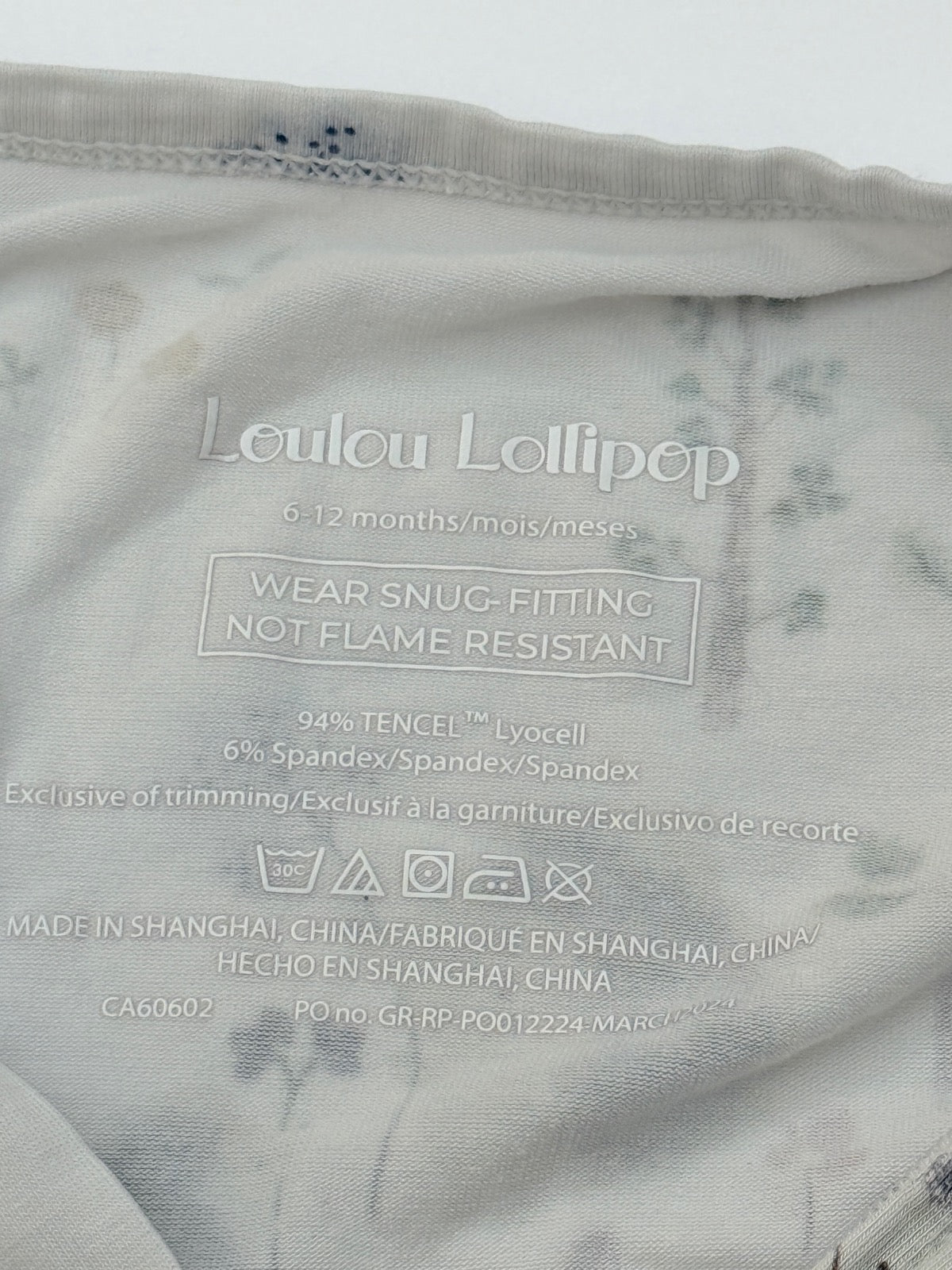 Loulou Lollipop Woodland Hedgehog Sleeper 6-12M