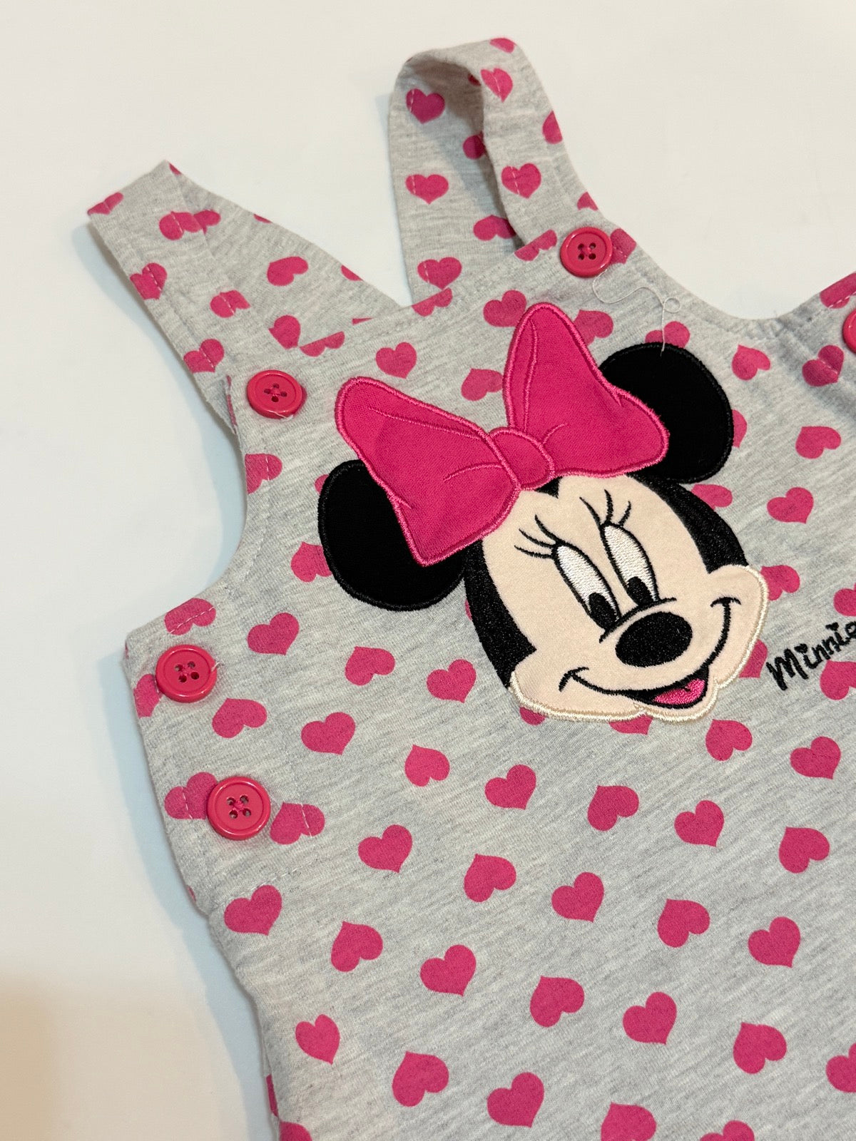 Disney Baby Minnie Mouse Gray Jumper 6M