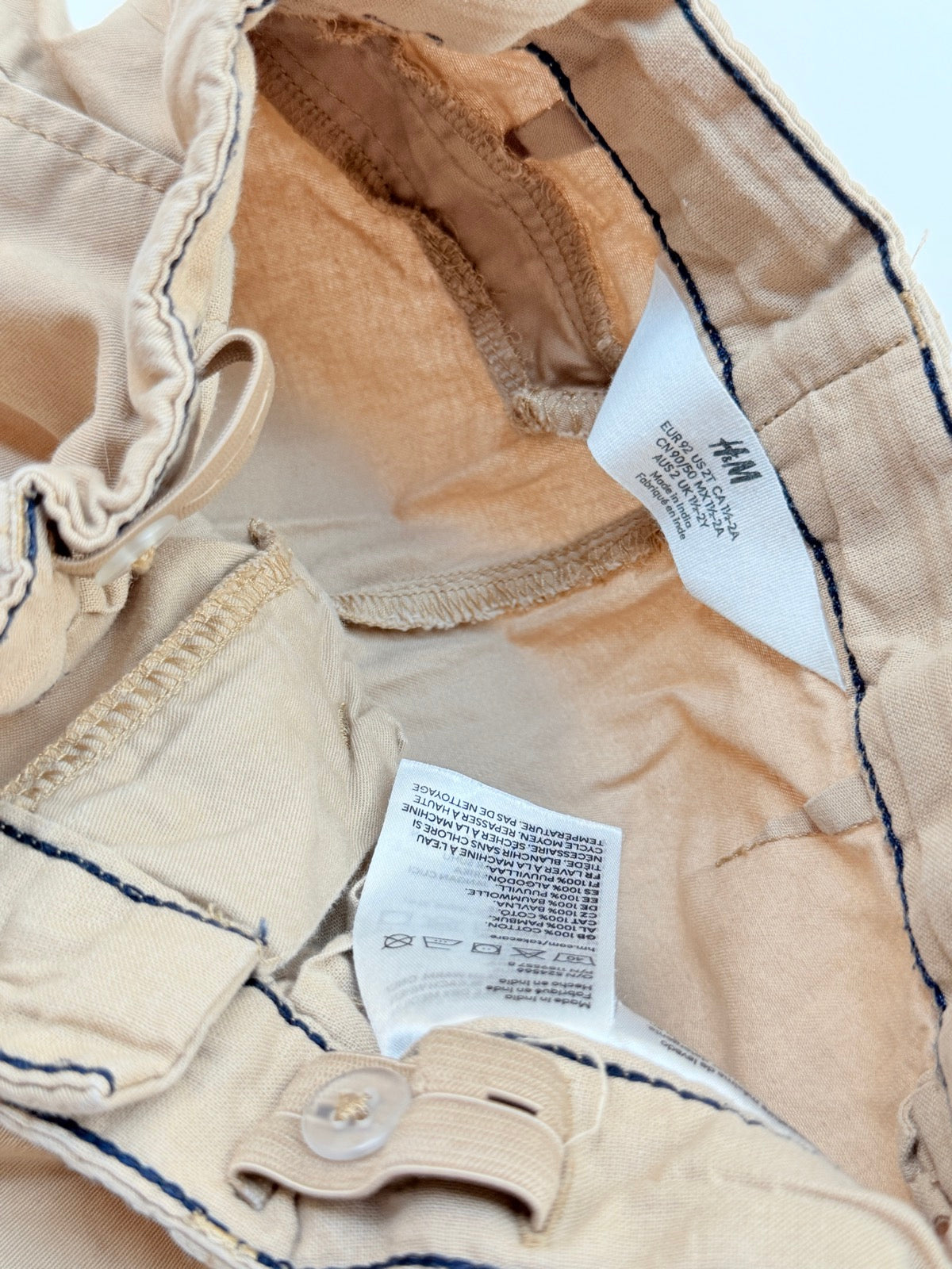 H&M Khaki Chino Pants Size 2T
