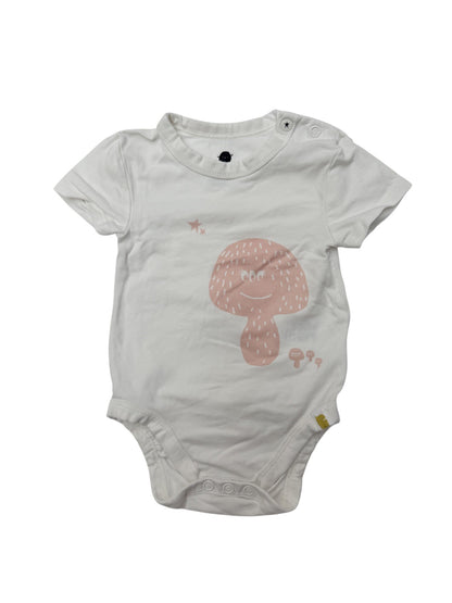 Rise Little Earthling Mushroom Bodysuit 3-6M