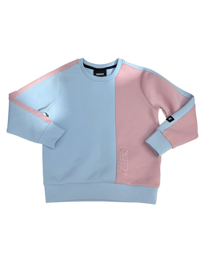 Reima Letkein Sweatshirt Blue Pink Size 5T
