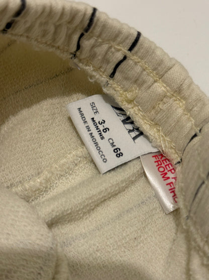 Zara Striped Baby Pants 3-6M