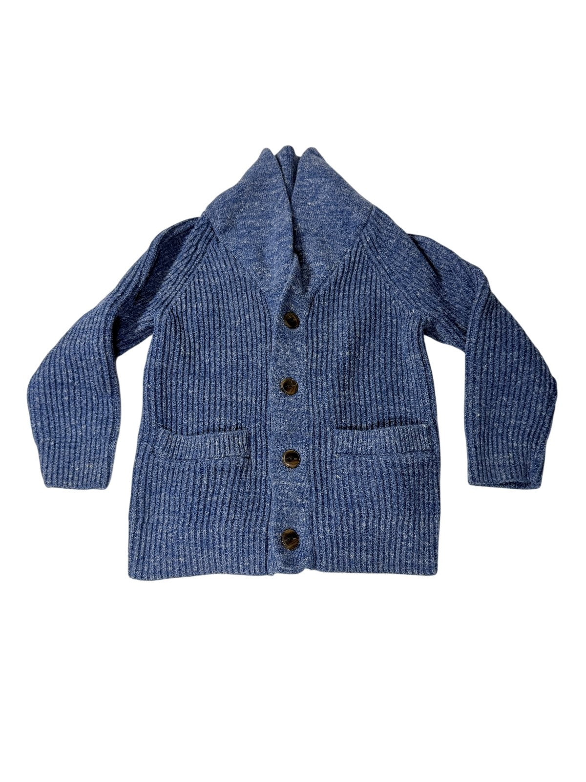 Baby Gap Blue Shawl Collar Cardigan Size 4Y