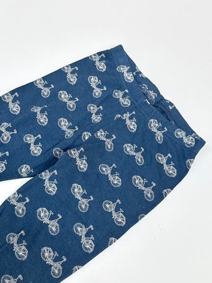 Little & Lively Bicycle Print Leggings 3T