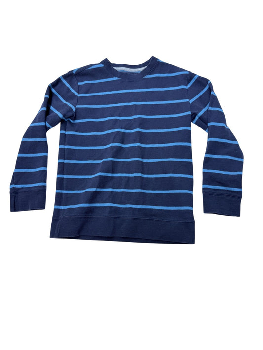 Old Navy Navy Striped Sweatshirt Size M (8) 8