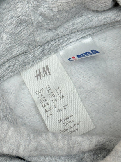 H&M NBA Gray Hoodie and Joggers Set 2T