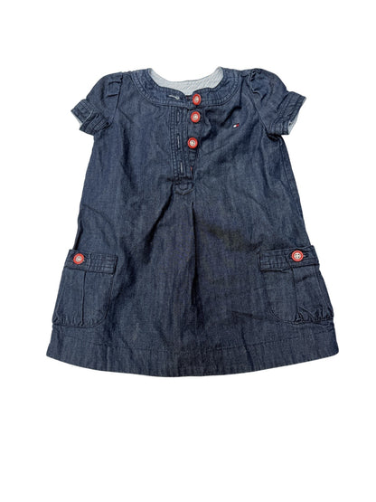 Tommy Hilfiger Denim Cargo Pocket Dress 2T