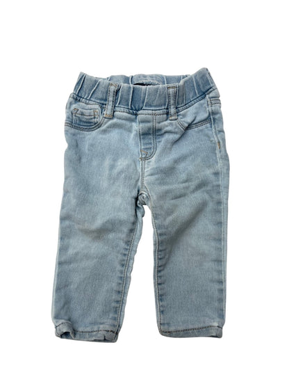 Gap Denim My First Jegging Light Wash Jeans 6-12M