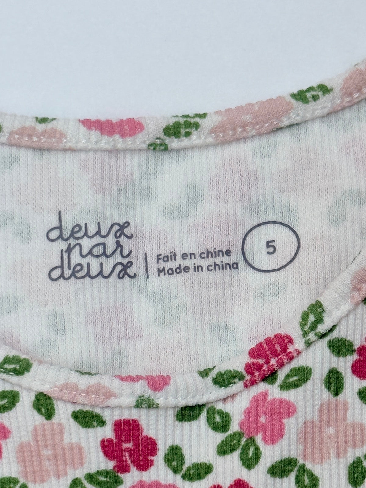 Deux Par Deux Floral Tulle Dress Size 5
