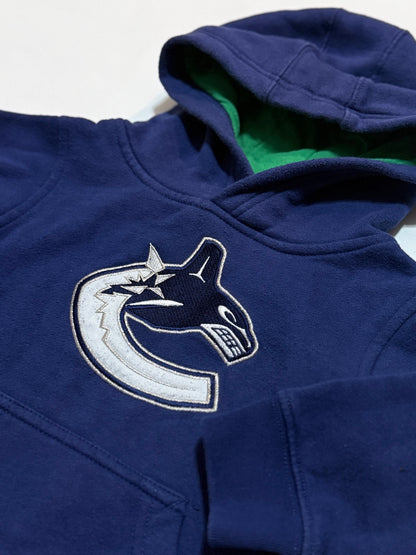 NHL Vancouver Canucks Navy Kids Hoodie