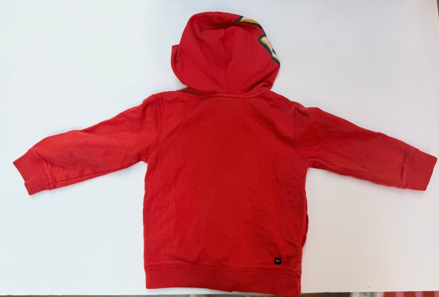 Tea Collection Lightning Bolt Red Zip Hoodie 3T