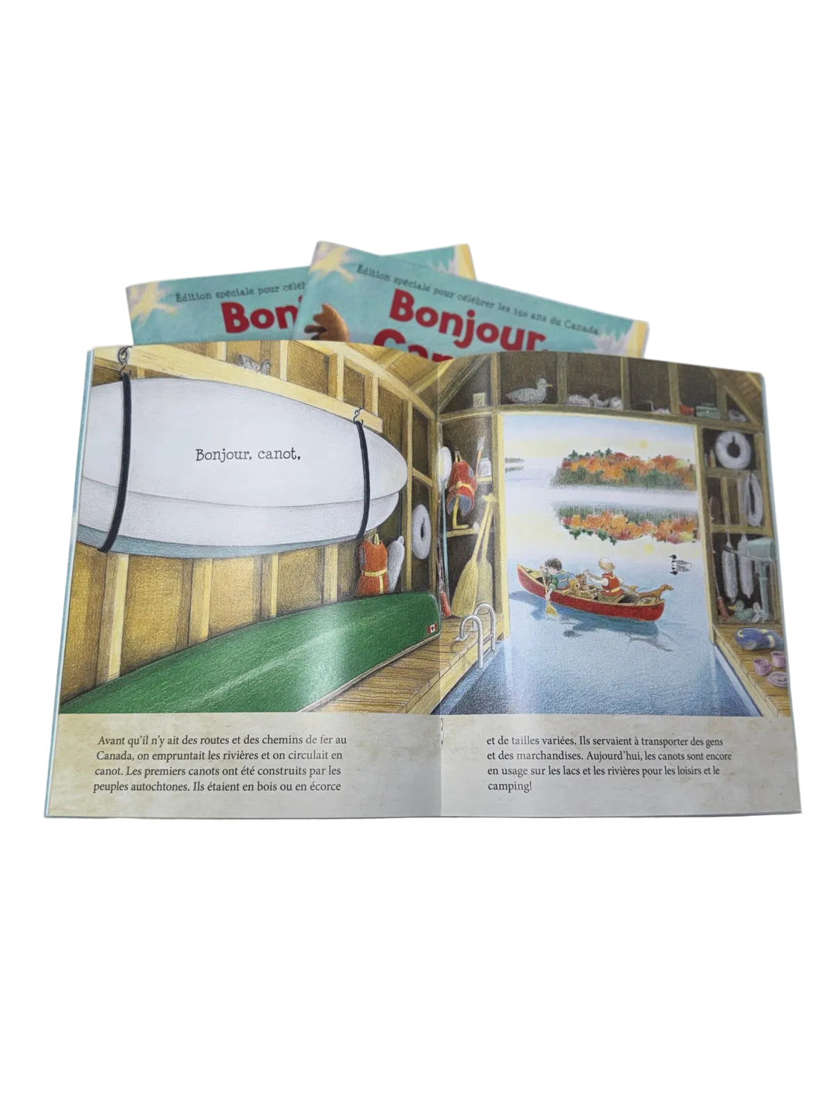 Scholastic Bonjour Canada Children's Book