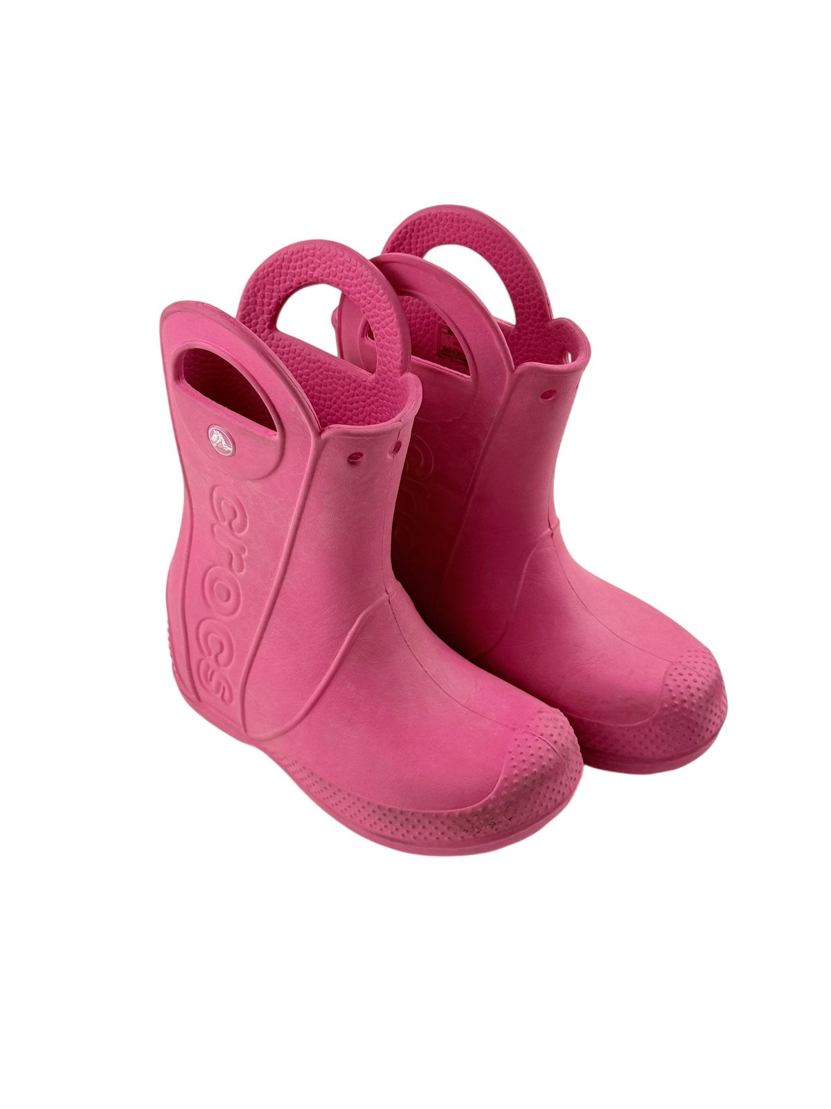 Crocs Handle It Pink Rain Boots Size C11 US11