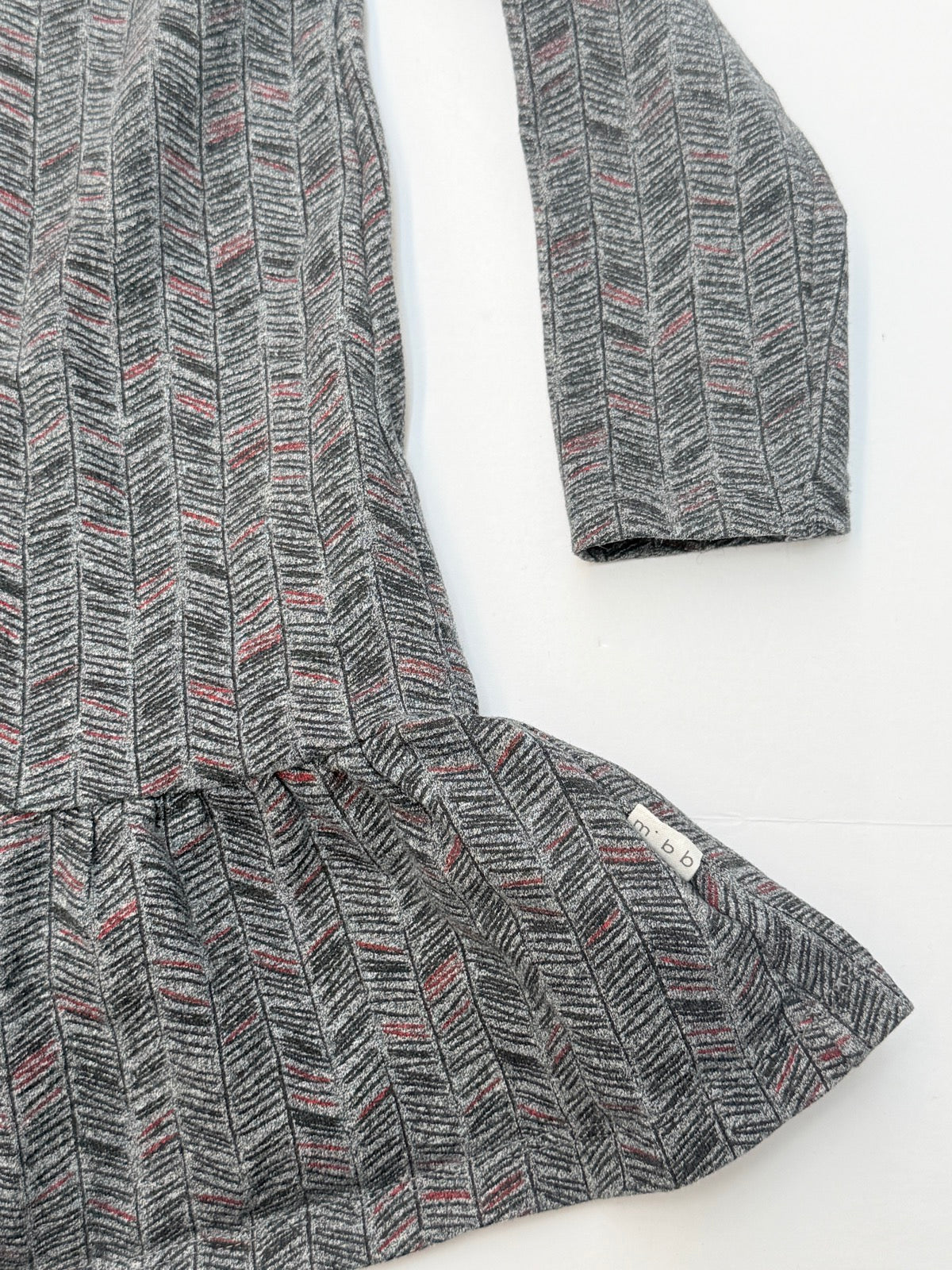Miles Baby Herringbone Knit Sweater Dress 4