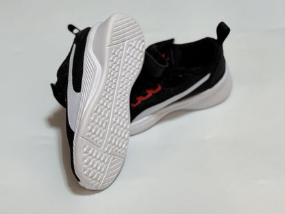 NOUVELLES Baskets Puma Noires et Rouges pour tout-petits Taille 8C