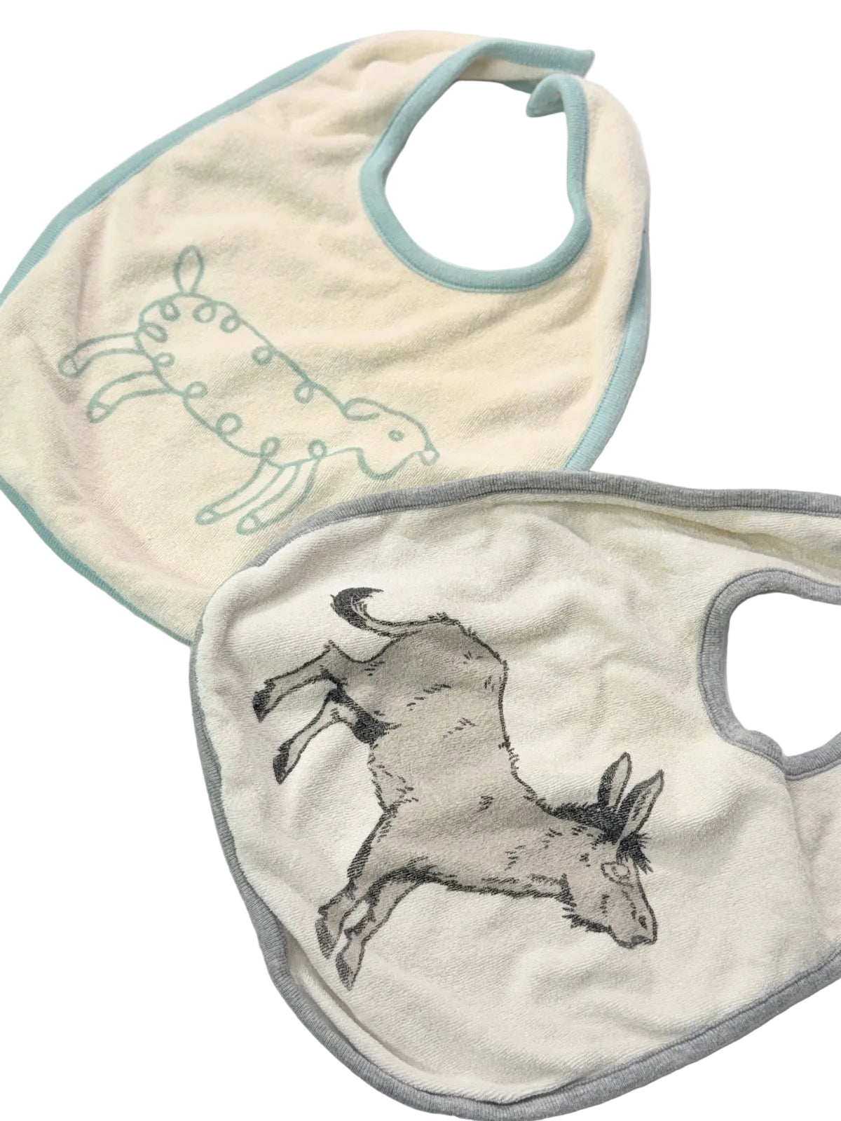 Nature Baby Organic Cotton Bib Set 6-12m