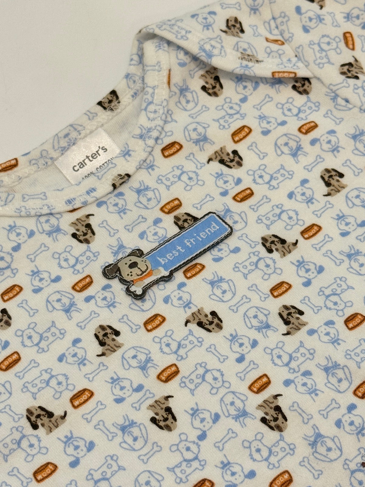 Carter's Best Friend Dog Gown 0-3M