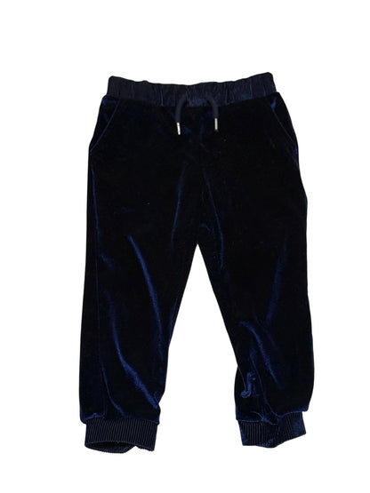 Hudson Navy Velvet Jogger Pants Size 3T