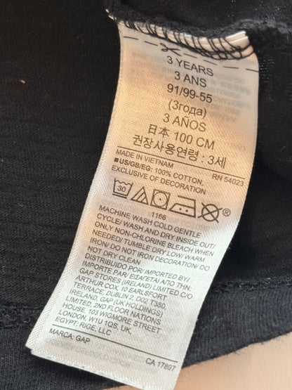Gap Star Wars Yoda Long Sleeve Tee 3T