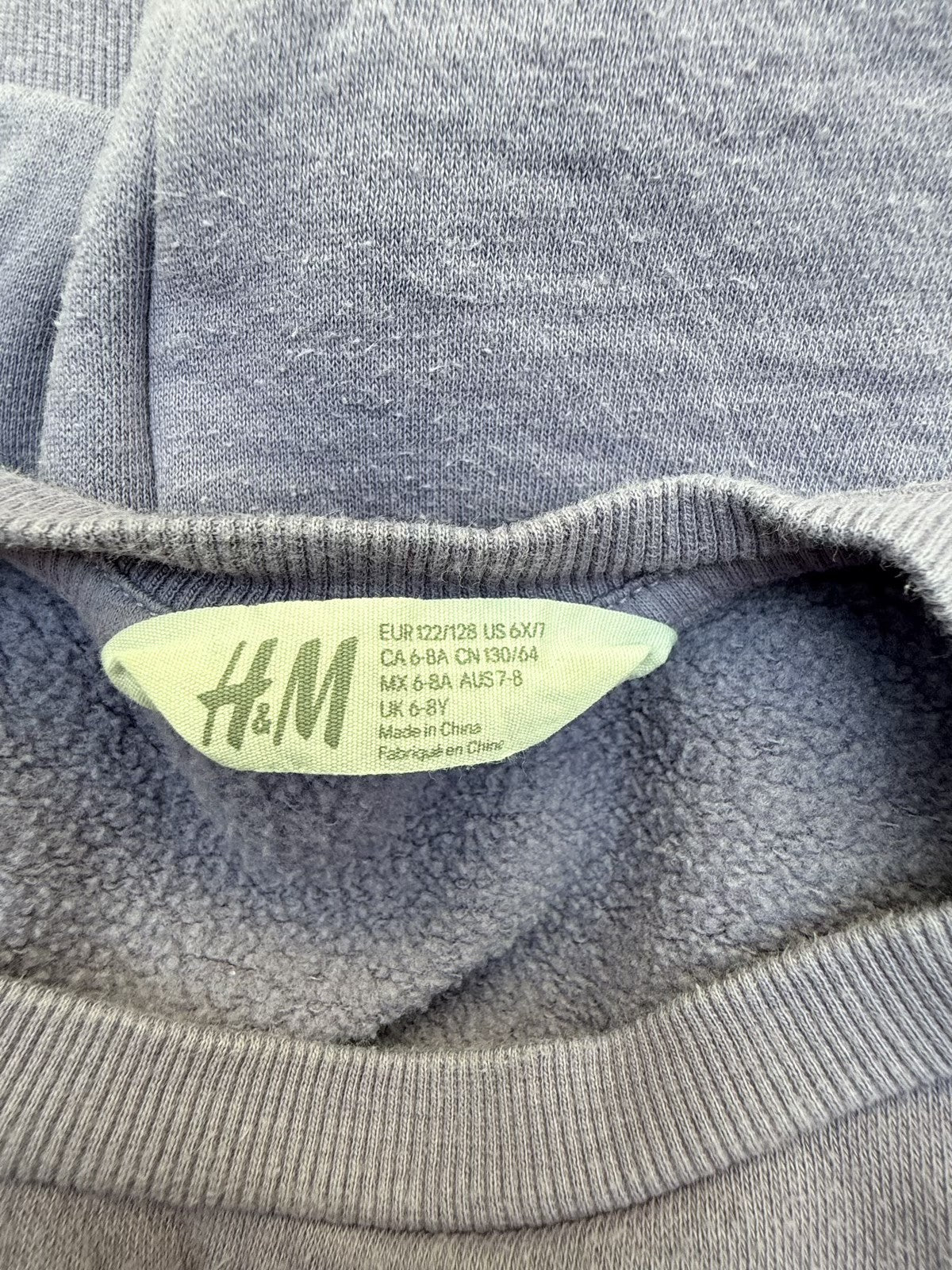 H&M Unicorn Sequin Sweatshirt Size 6-8