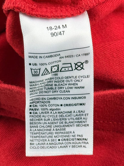 Old Navy Santa Suit Pajamas 18-24M