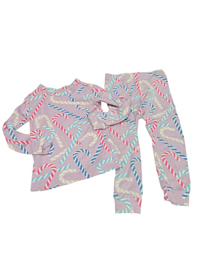 Baby Gap Candy Cane Pajama Set 24M