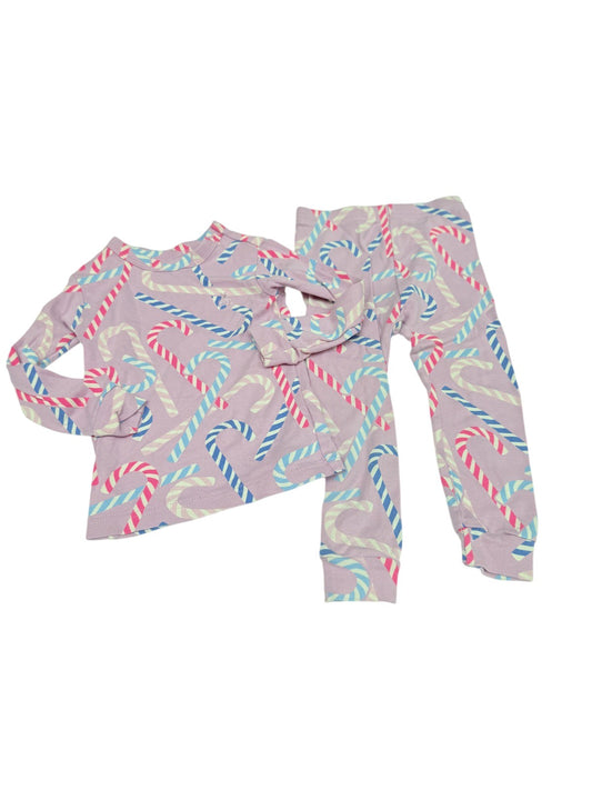 Baby Gap Candy Cane Pajama Set 24M