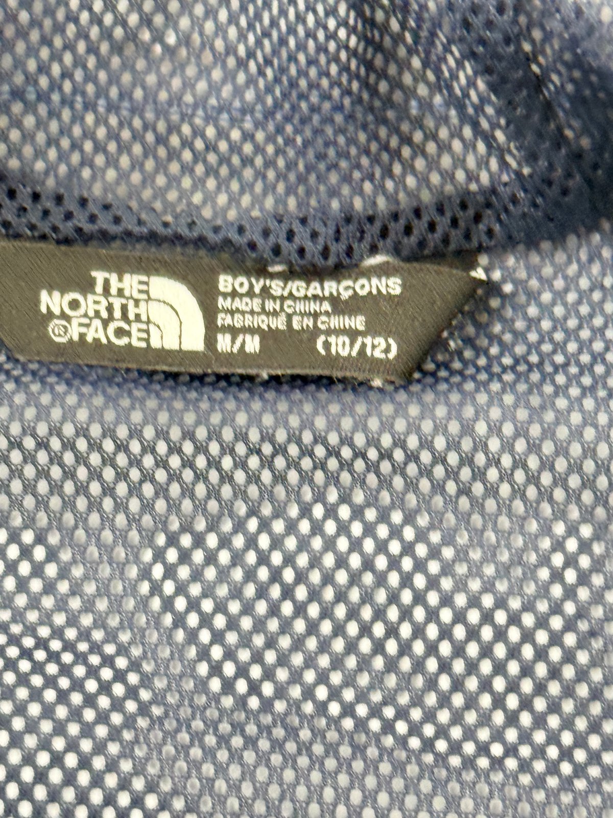 The North Face Blue Hooded Jacket Size M (10/12) 10/12
