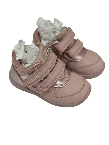 Geox B Zapito A Old Rose Sneaker Boot Size 5.5