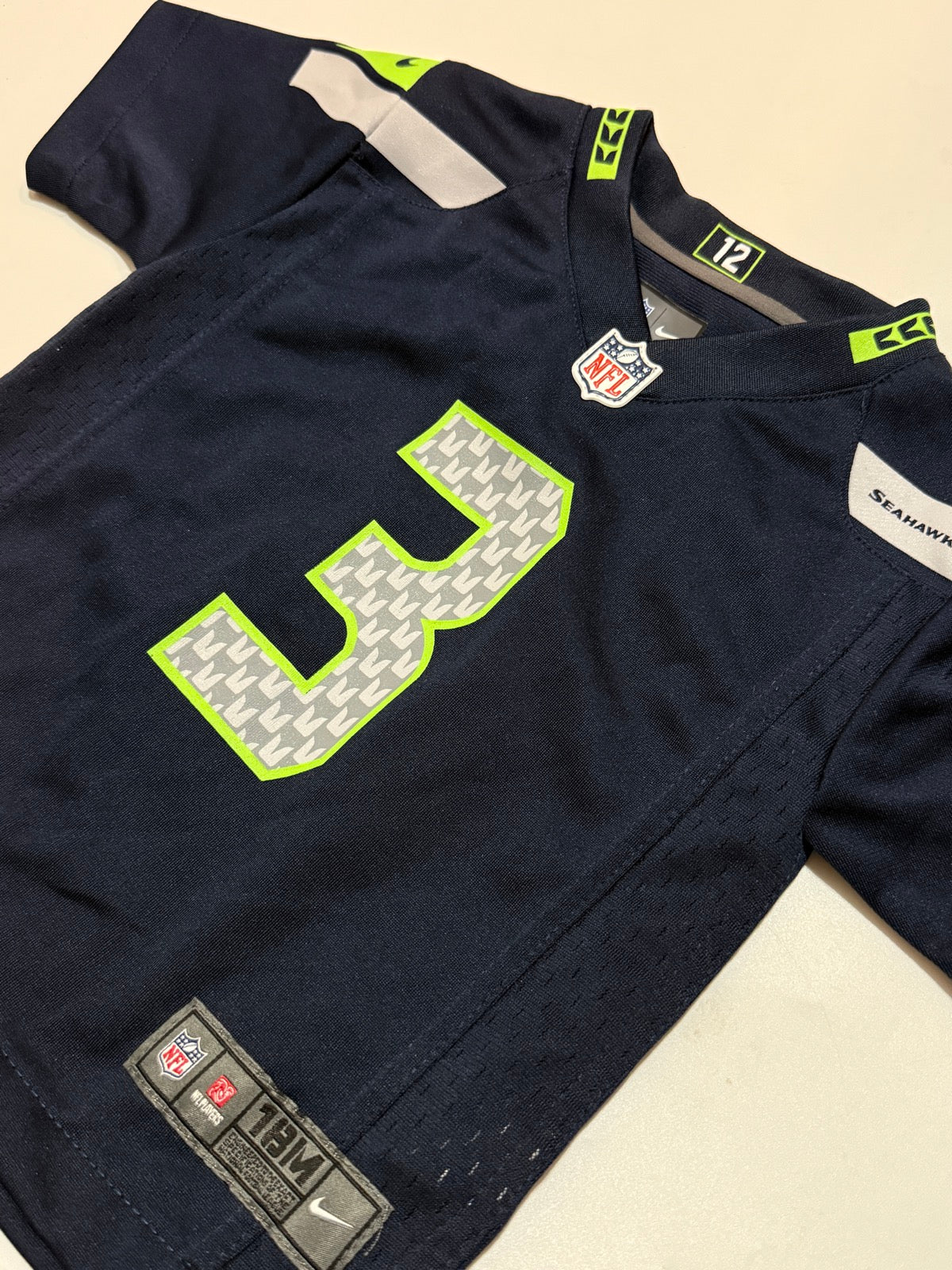 Nike NFL Seahawks Wilson #3 Jersey 18M