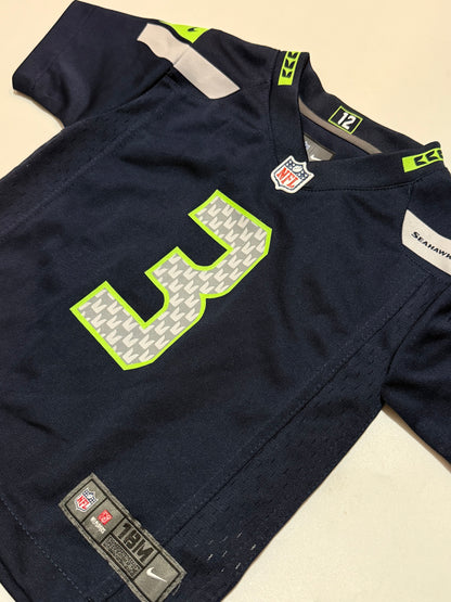 Nike NFL Seahawks Wilson #3 Jersey 18M