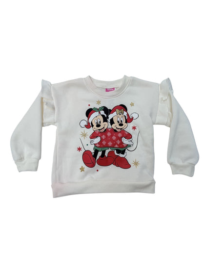 Disney Junior Minnie Christmas Sweatshirt 3T