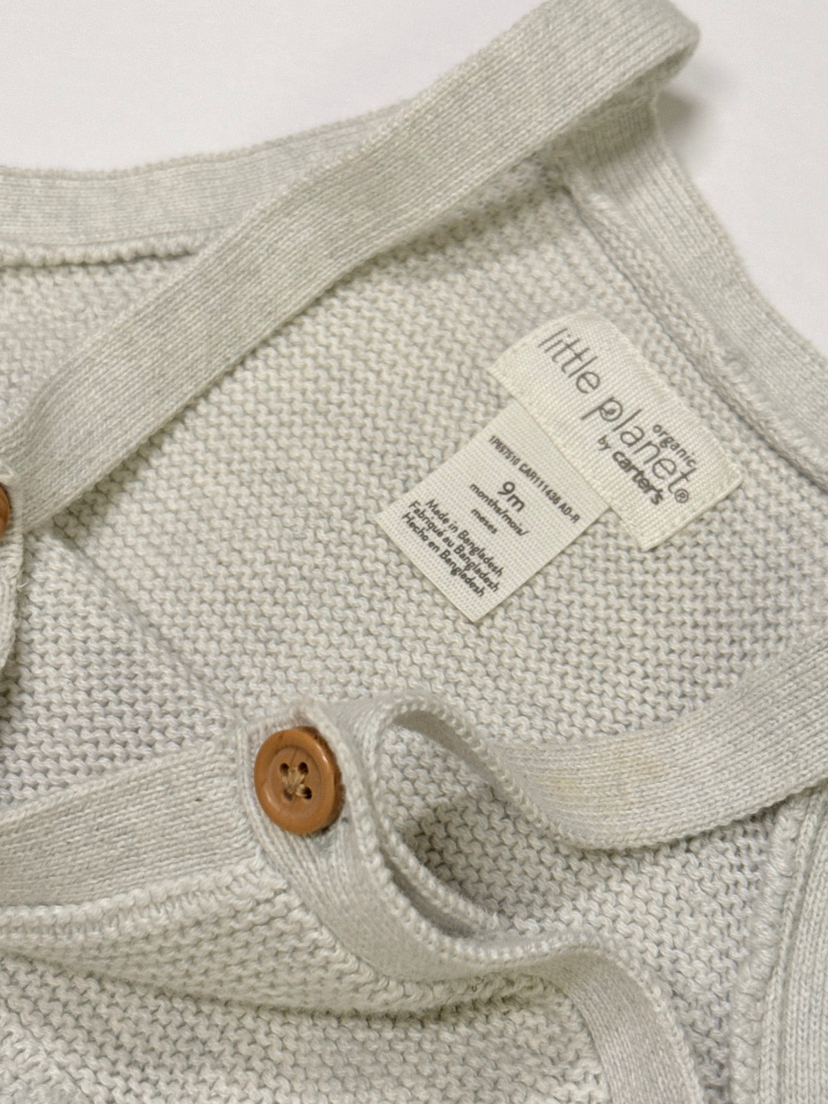 Little Planet by Carter's Knit Overall 9m