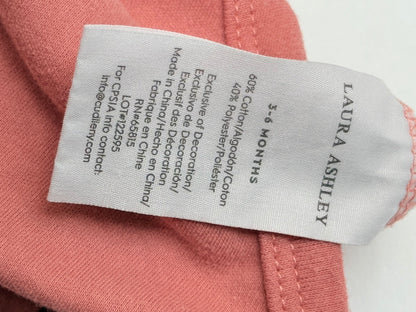 Laura Ashley Terracotta Bodysuit 3-6M