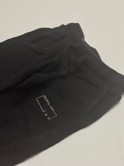 Zara Black Jogger Sweatpants 9-12m