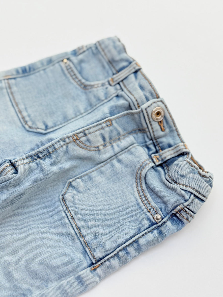 Zara Light Wash Flare Jeans 18-24m