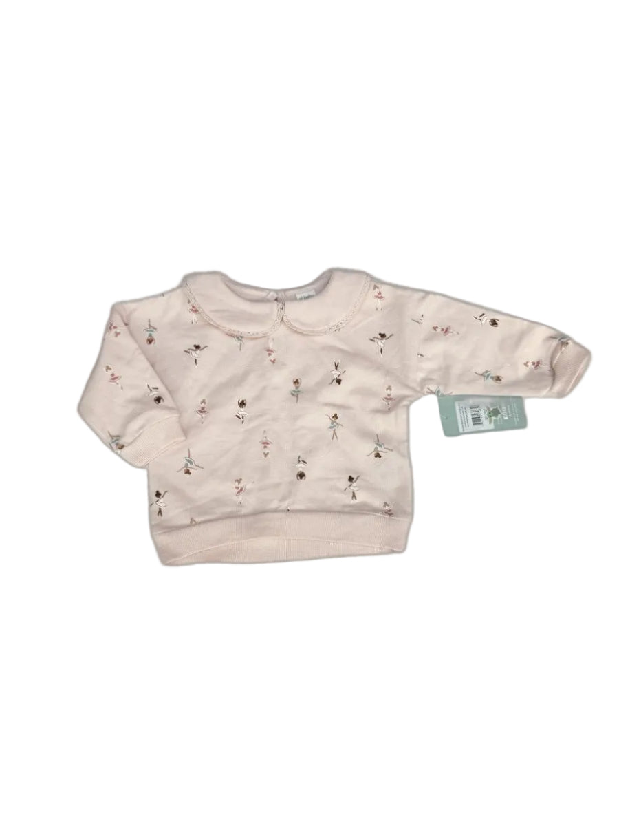 Pl Baby Ballerina Sweatshirt Pink 6m