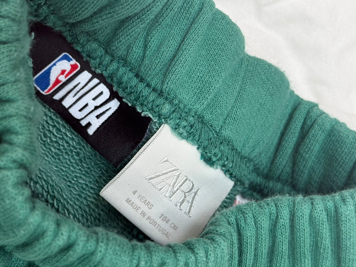 Zara NBA Graphic T-Shirt and Shorts Set 4T