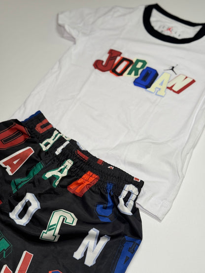 Jordan Graphic Tee & Shorts Set Size 4