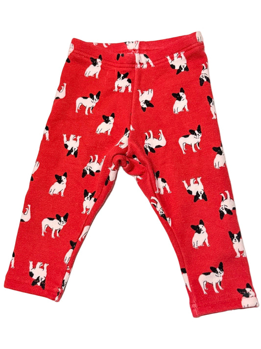 Carter's Boston Terrier Leggings 18m