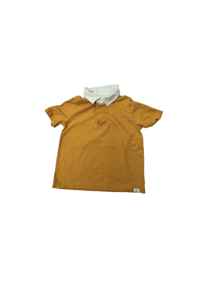 Baby Gap Mustard Rugby Polo Shirt 4T