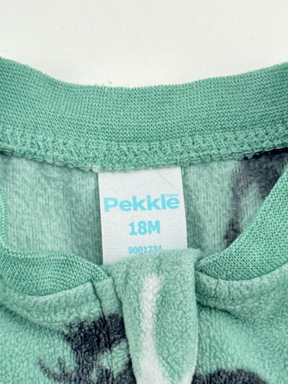 Pekkle Moose Fleece Sleeper 18M