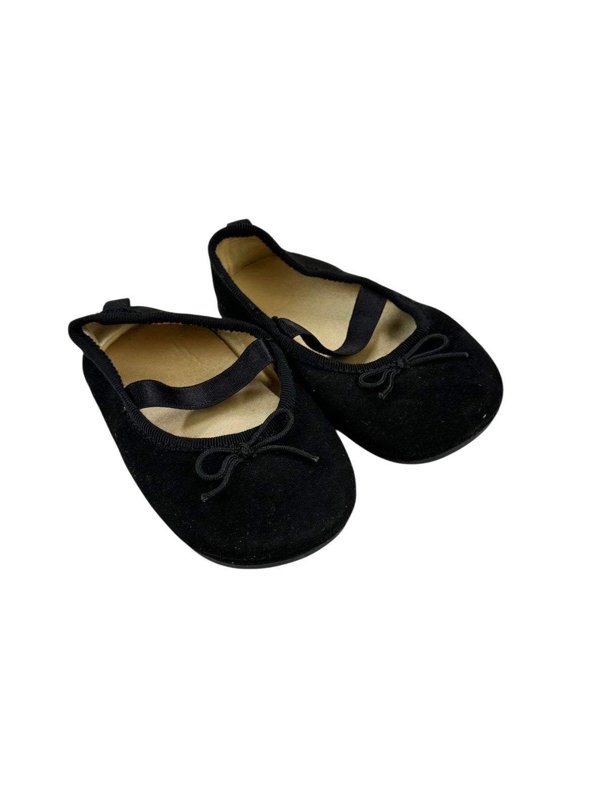 H&M Black Suede Ballet Flats US1/2