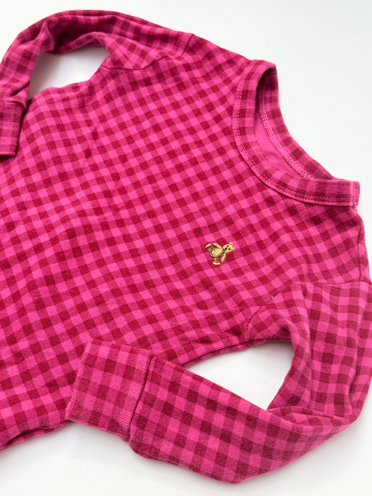 Baby Gap Gingham Pajama Set 12-18m