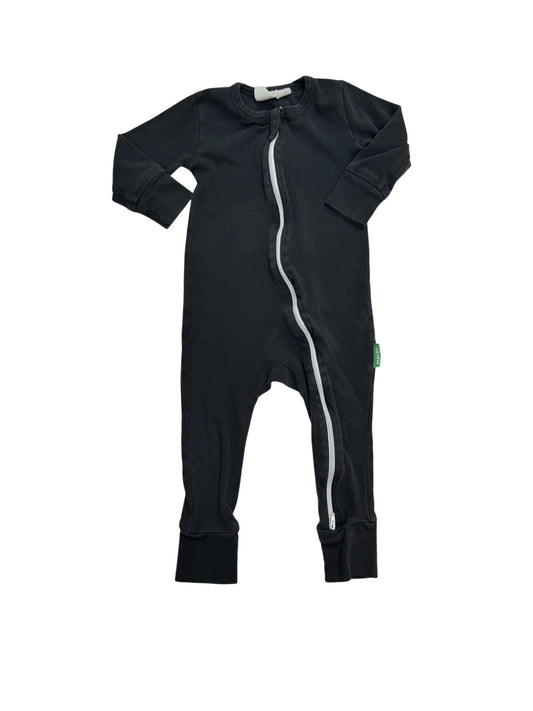 Parade Black Zip Romper Size 12-18m